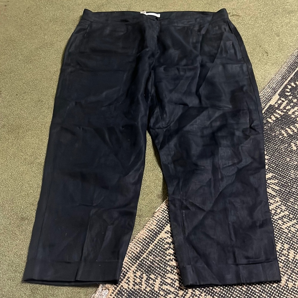 Organic Cotton Stretch Corduroy Wide-Leg Pant